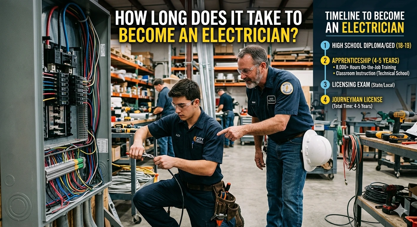 How Long Does It Take to Become an Electrician